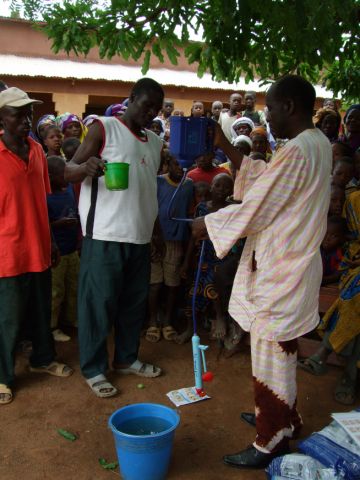 Máquinas familiares depuradoras de agua